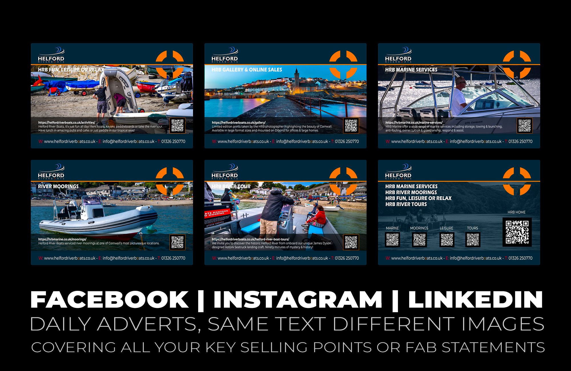 Quick link to Social Media info image